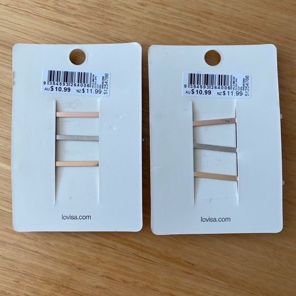 LOVISA | Diamanté hair clips - brand new never worn - Picture 3 of 4